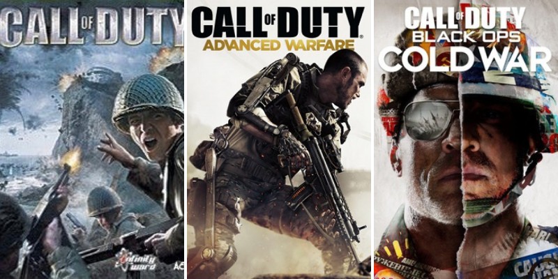 call of duty cod games series list in order