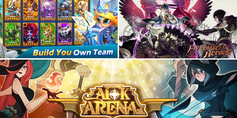 alternative games similar to idle heroes