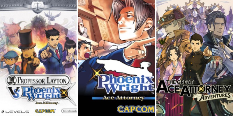 Ace Attorney Games in Order of Release 