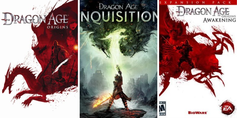 dragon age games in order