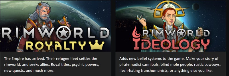 rimworld ideology vs royalty