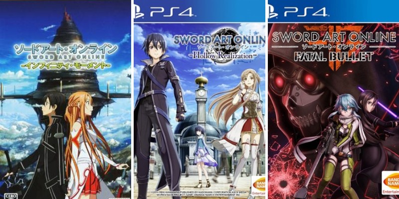sao games in order